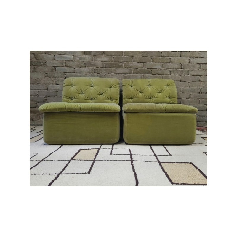 Fauteuil vert