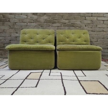 Fauteuil vert