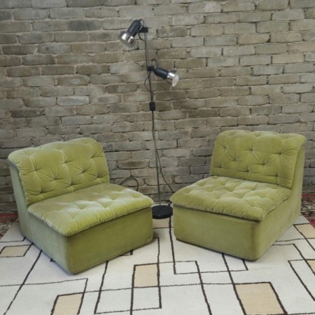 Fauteuil vert